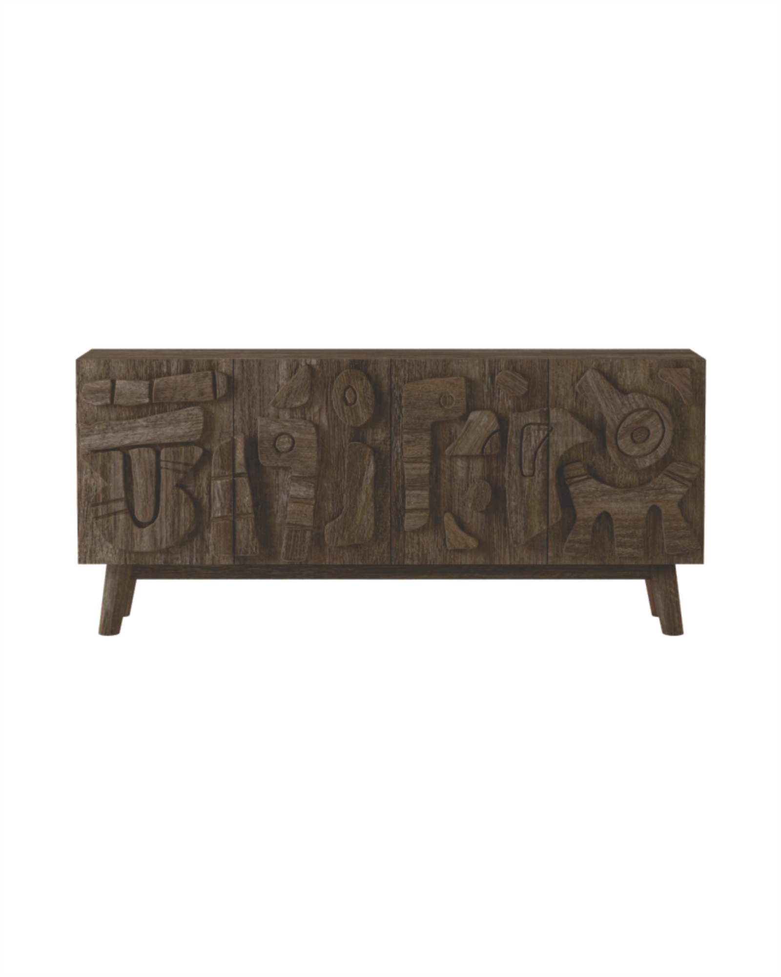 PRIMITIVE SIDEBOARD