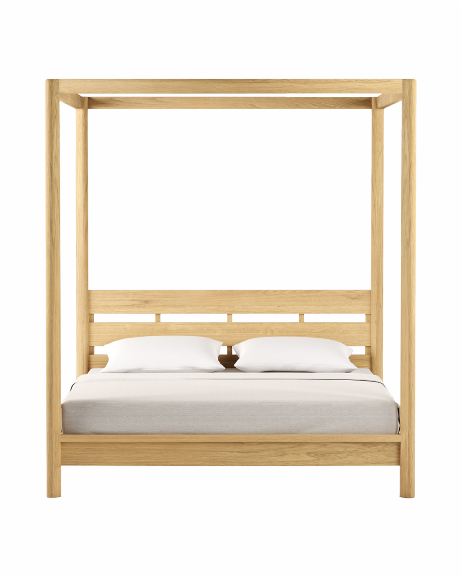 ROTTER BED WITH PERGOLA